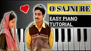O Sajni Re – Easy Piano Tutorial || Piano || Lapata Ladies || #piano #osajnire #netflix