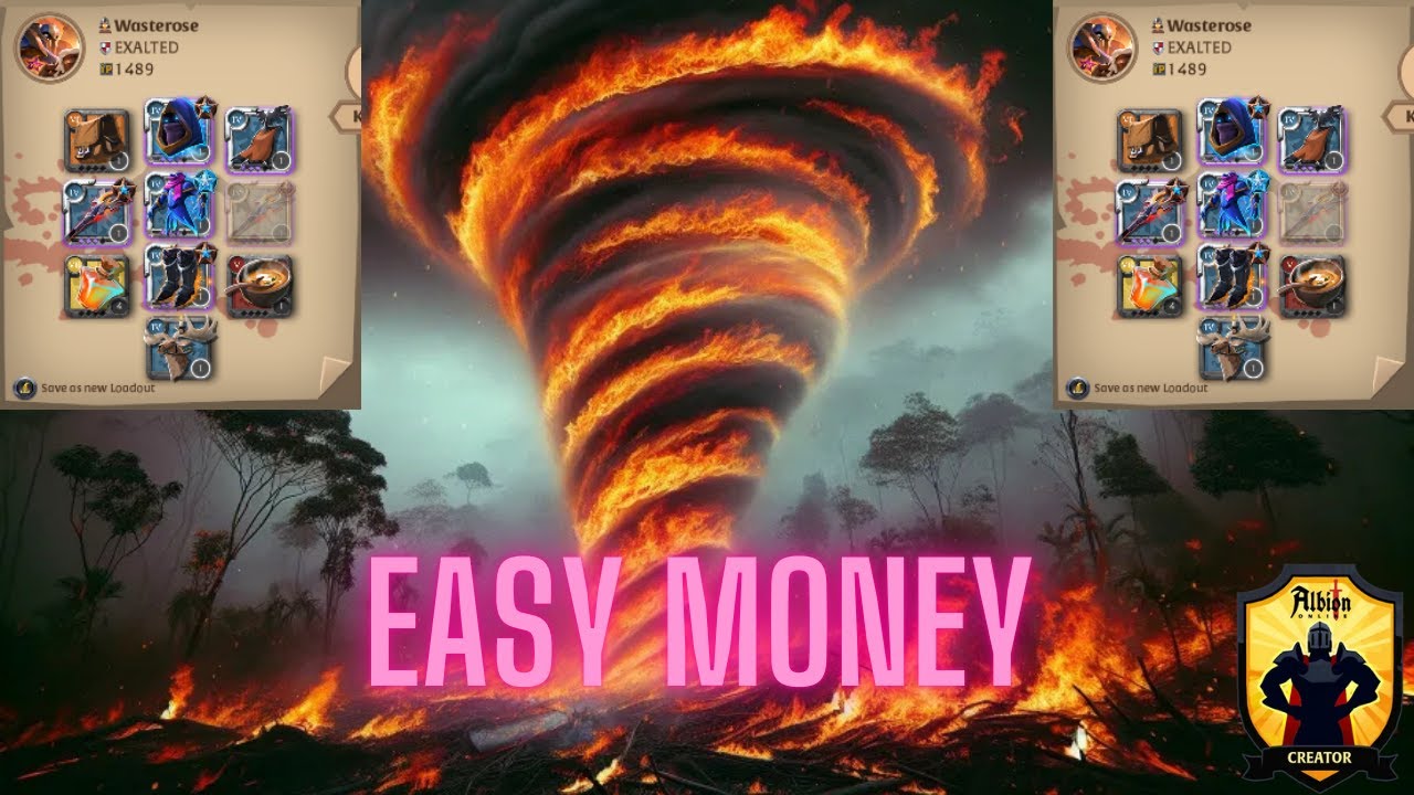 4.3 BLAZING VERY POWERFUL EASY MONEY | Albion Online