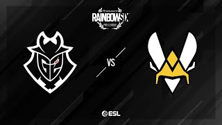 G2 Esports vs. Team Vitality - Kafe - Rainbow Six Pro League - Season XI - EU