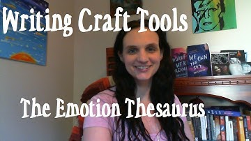 The Emotion Thesaurus | Writing Video Wednesday #withcaptions #authortube