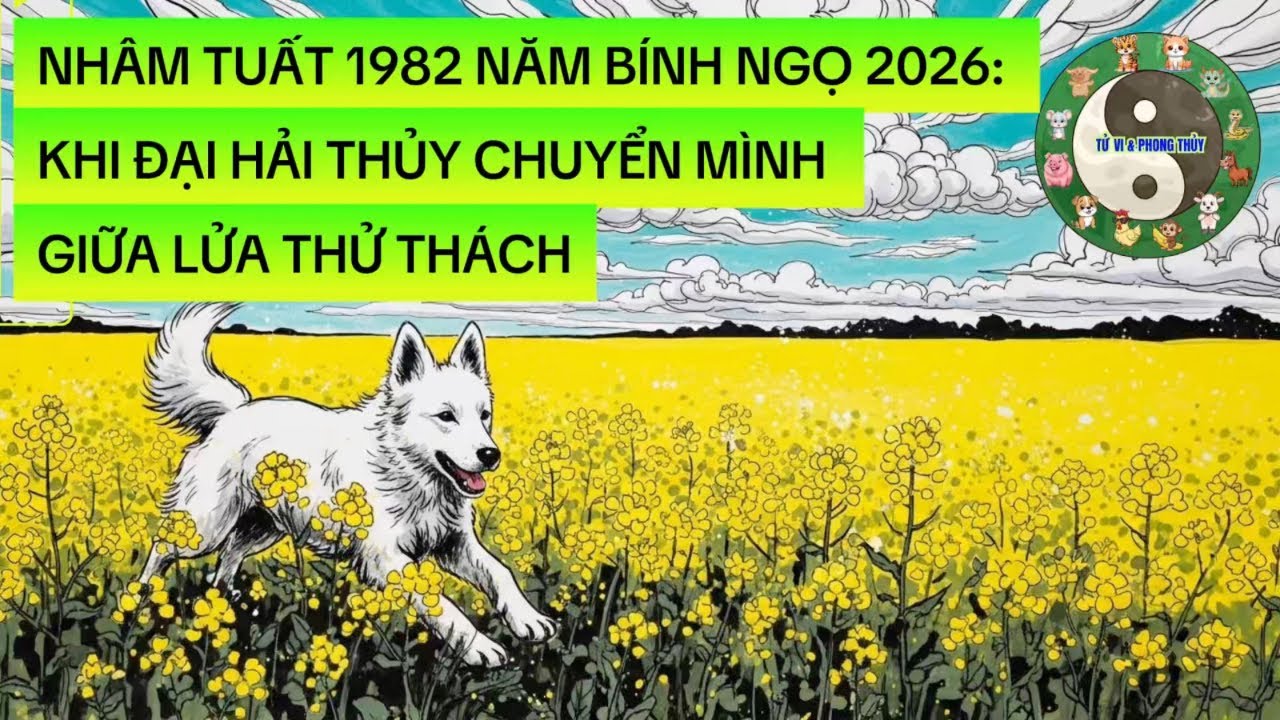 Nhâm Tuất 1982 – Năm Bản Lĩnh Gặp Cơ Hội, Sóng Lớn Tạo Thế Vươn Xa