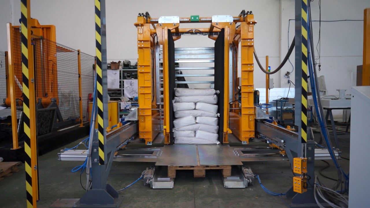 Pallet turner - TOPPY MASTER INVERTER (bags) - YouTube