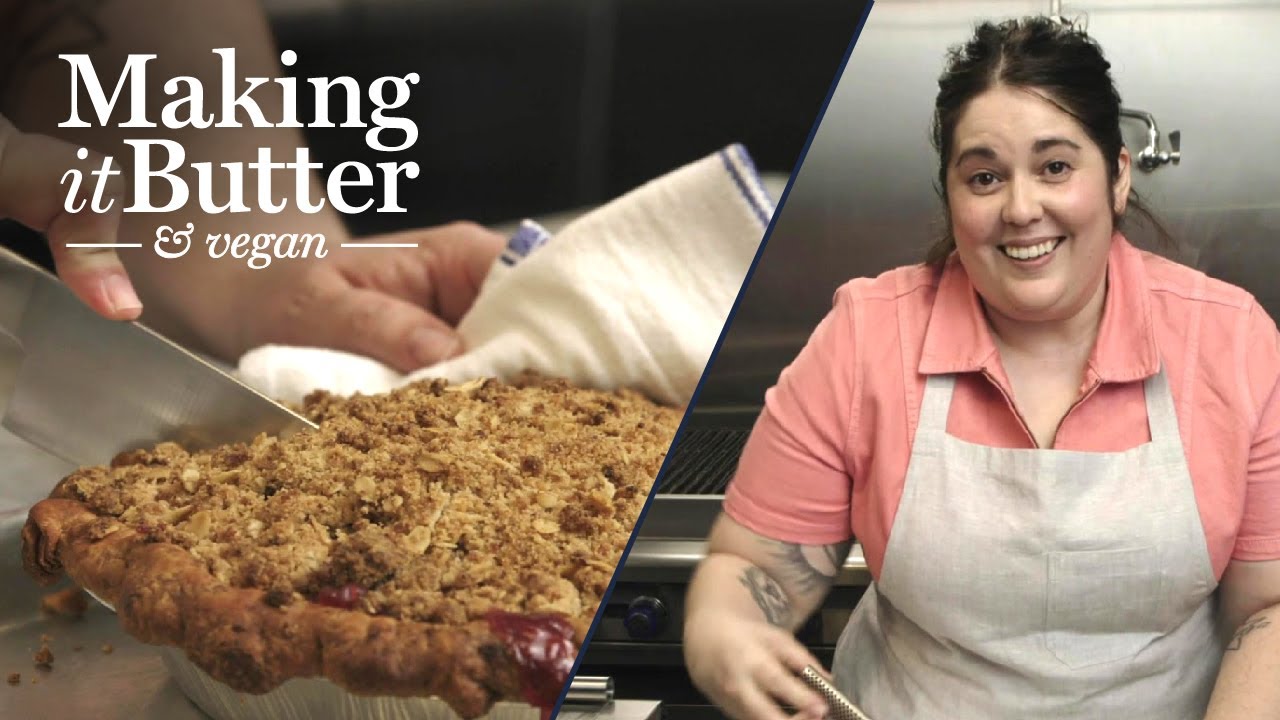 Vegan Apple Cherry Pie with Nicole Rucker | Making It Butter & Vegan | Miyoko’s Creamery