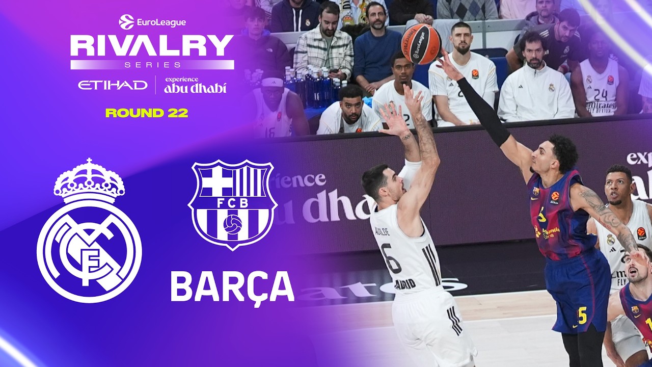 Класико ДОМИНИРОВАНИЕ | Реал Мадрид - ФК Барселона | Основные моменты баскетбольного турнира R22 ...