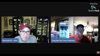 Card Room Live | Session 143
Email: bowman53channel@gmail.com
IG: https://www.instagram.com/bowman53_alex/
X: https://twitter.com/1953BowmanColor
BlueSky: https://bsky.app/profile/bowman53.bsky.social
with @stuke1976 @thinkblue7718 @whitesoxfancardcollector @DogAteMyCard @ACollectorsDream Card Room Live | Session 143