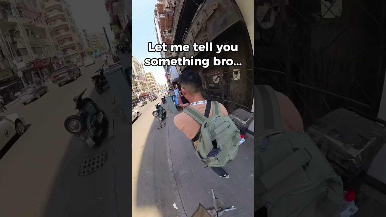 Speaking Arabic with Egyptian locals 