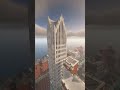 minecraft city buiding view #minecraft