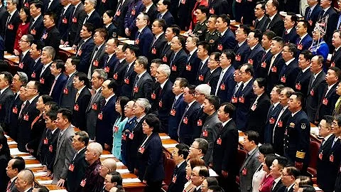 National anthem sung at opening meeting of 2nd session of 14th CPPCC National Committee - DayDayNews