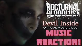 THE EVIL INTENT!🔥😈NOCTURNAL BLOODLUST - Devil Inside | Official