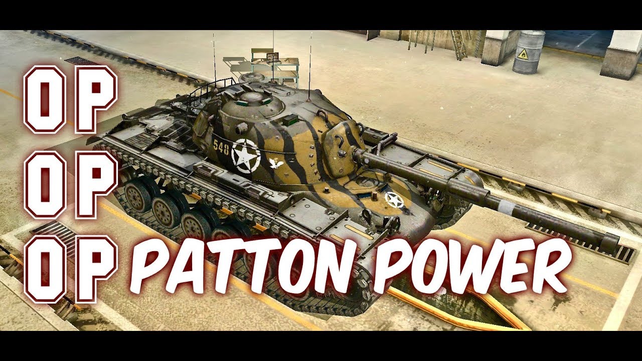 M48 Patton Power 3 World Of Tank Blitz Gameplay 5900 Dmg Youtube