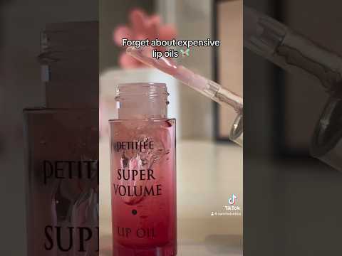I see NO point spending more than 10-15$ on a lip oil ! They all do same thing 😅 #skincare #makeup