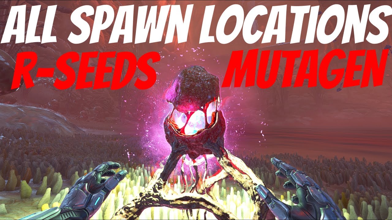 Ark Official PvP | All Mutagen Bulbs/R-Seeds Spawn Locations