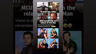 MCU started with the release of Iron Man #marvel #avengers #ironman #peterparker #wanda #shorts #yt