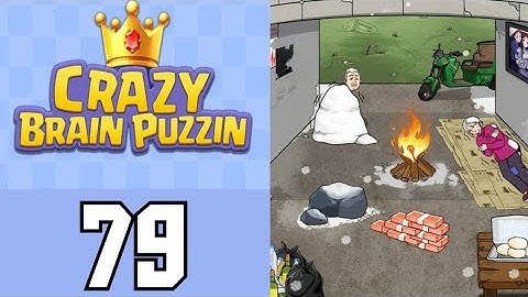 Crazy Brain Puzzle Level 79 Bridge Old Man | Game Walkthrough