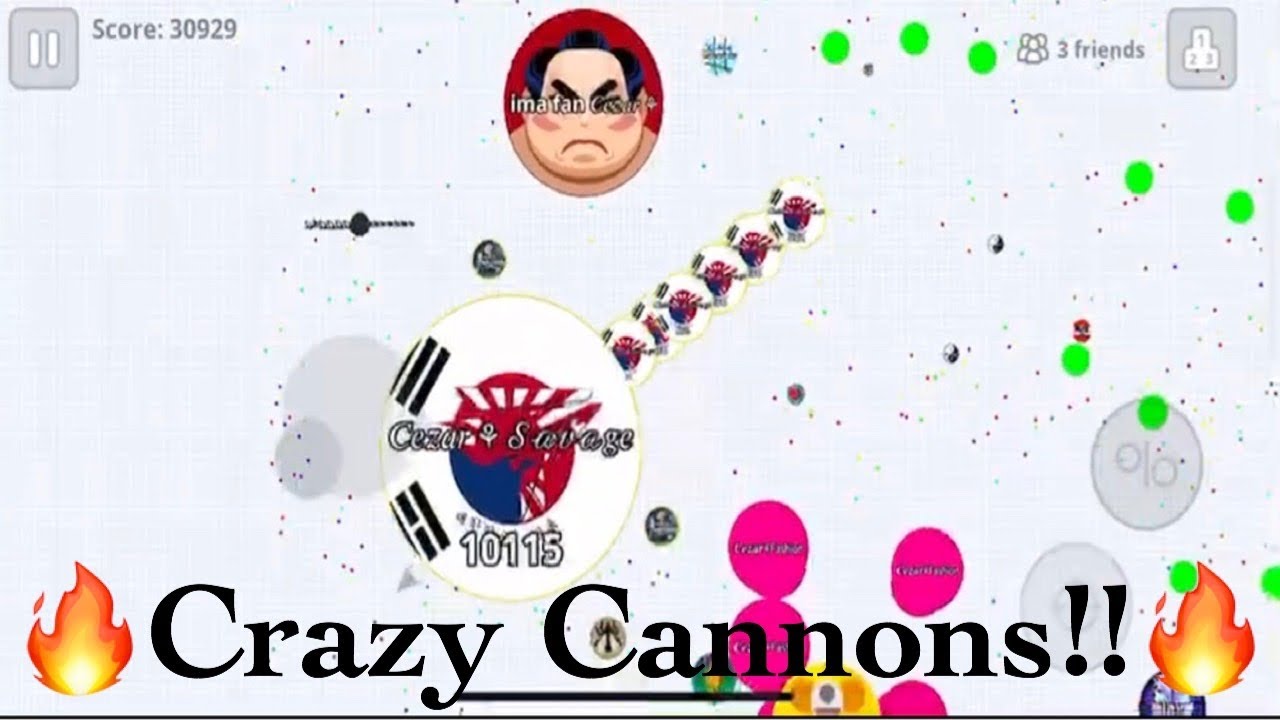 🔥CEZAR CLAN | CANNON COMPILATION - AGAR.IO MOBILE🔥