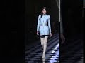 Ming Xi walks for Balmain