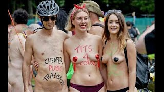 World Naked Bike Ride ~ London 2013 wnbr