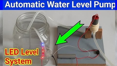 Automatic Water Level Indicator And Pump Controller Using Arduino | DC 12v Water Level Pump System 