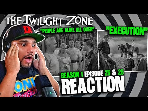 The Twilight Zone - Season 1 : Ep. 25 x Ep. 26 *REACTION*