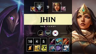 Jhin ADC vs Sivir - KR Challenger Patch 25.16