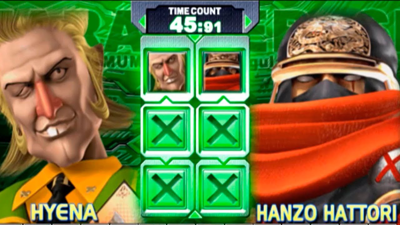 Palhaço Hyena vs Hanzo Hattori - The King of Fighters - Maximum