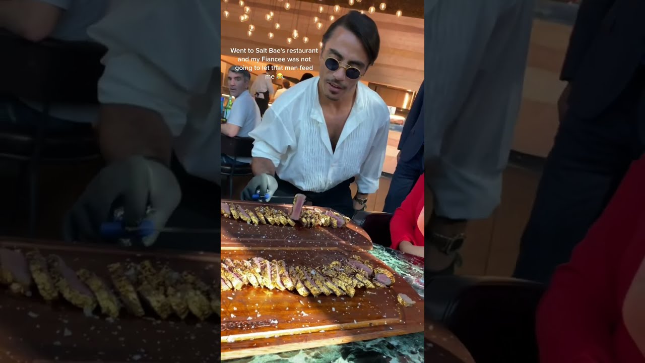 Her Man Told Salt Bae To STOP 