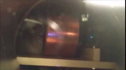 AIS-ILIS1 Ionic Liquid Electrospray Thruster Ignition Test #3 - 0.125x Speed