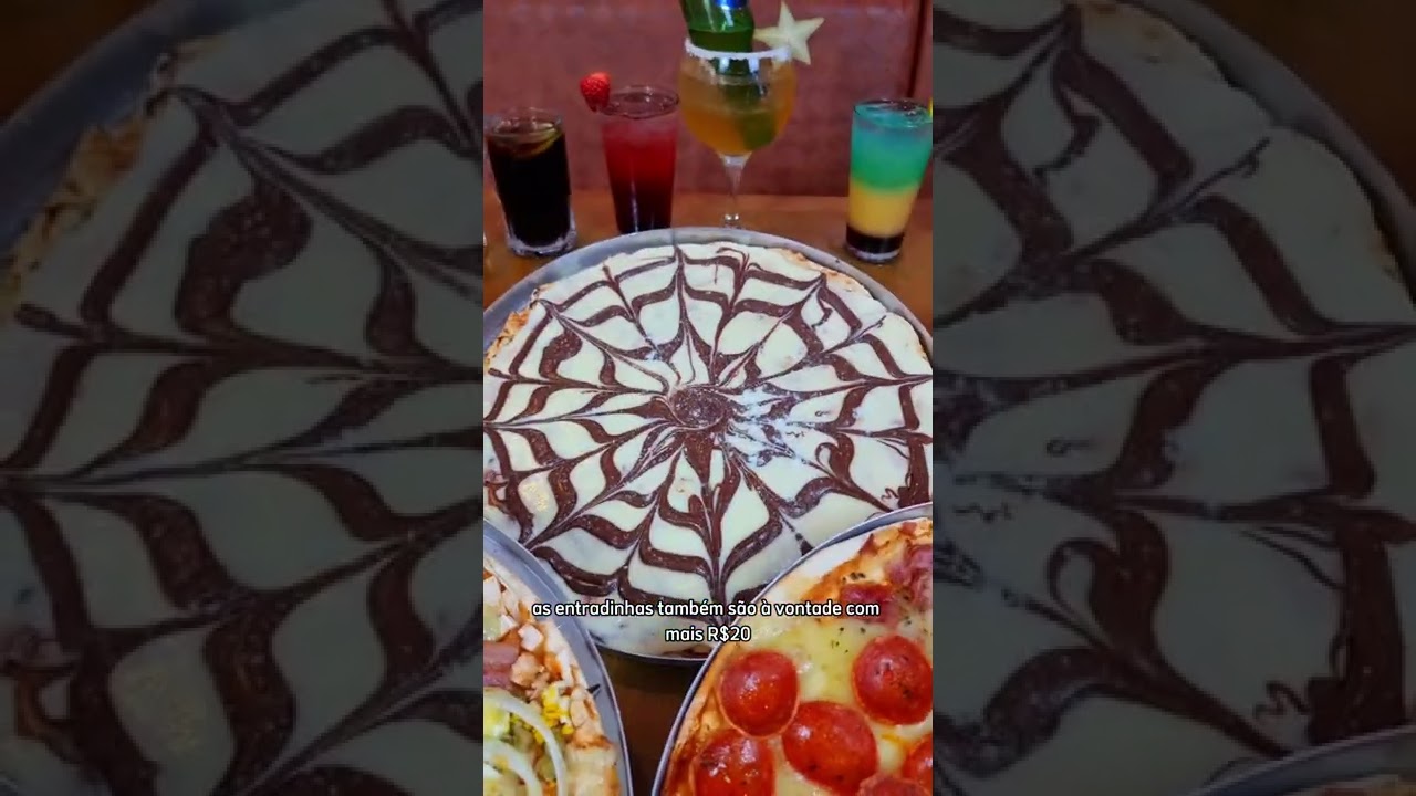 RODÍZIO DE PIZZA COM VÁRIAS ENTRADINHAS SÓ $49,90 😱 🍕 (De Terça e Q