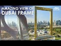 Amazing view of Dubai Frame .#dubai frame #Dubai4k #visitdubai .💜🇦🇪