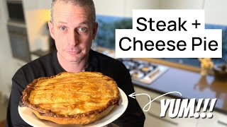 The Best Pie - a New Zealand Steak and Cheese Pie