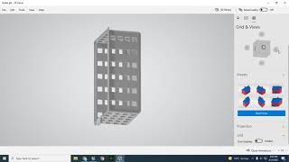 Basket 3d model screenshot 5