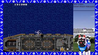 Twin Cobra: Desert Attack Helicopter [Beating All Sega Genesis Games 110] - Act 5