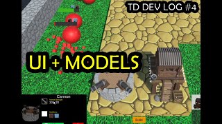 UI + Models using Blender. TD Dev Log #4