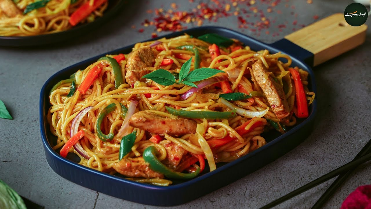 Chow Mein Recipe Street Style By SooperChef