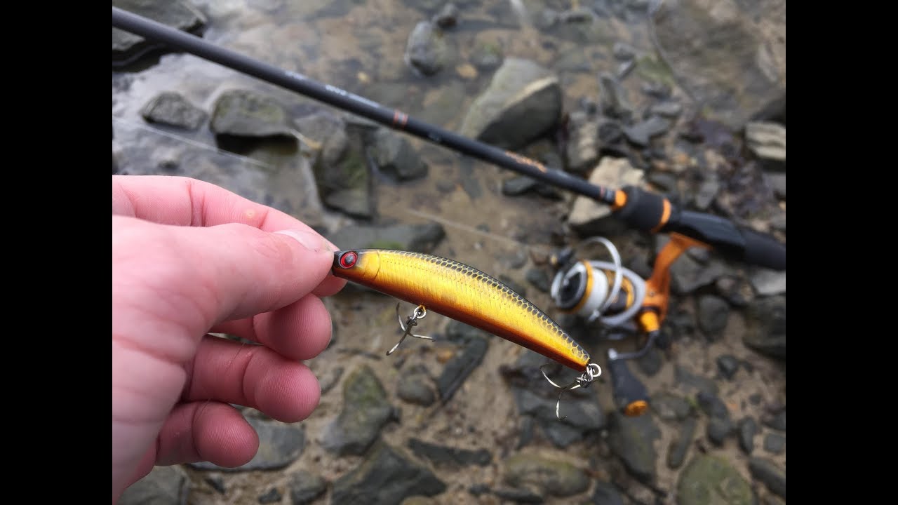 Fishing With Hard Body Lures In DIRTY Water For Sea Run Trout. 
