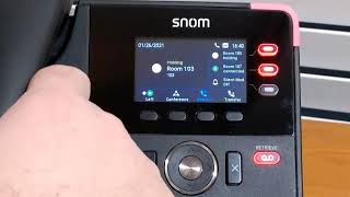 Snom D7xx Call Waiting How To