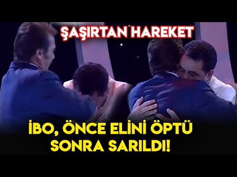 İBRAHİM TATLISES, ORHAN GENCEBAY'IN ÖNCE ELİNİ ÖPTÜ SONRA SARILDI!