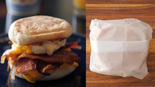 The Ultimate Breakfast Sandwich and how to Wrap it Like a Pro!