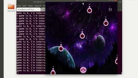Astroids game with openGL/GLUT