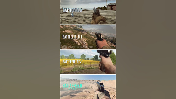 M1911 Comparison | Battlefield 4 vs Battlefield 1 vs Battlefield 5 vs Battlefield 2042