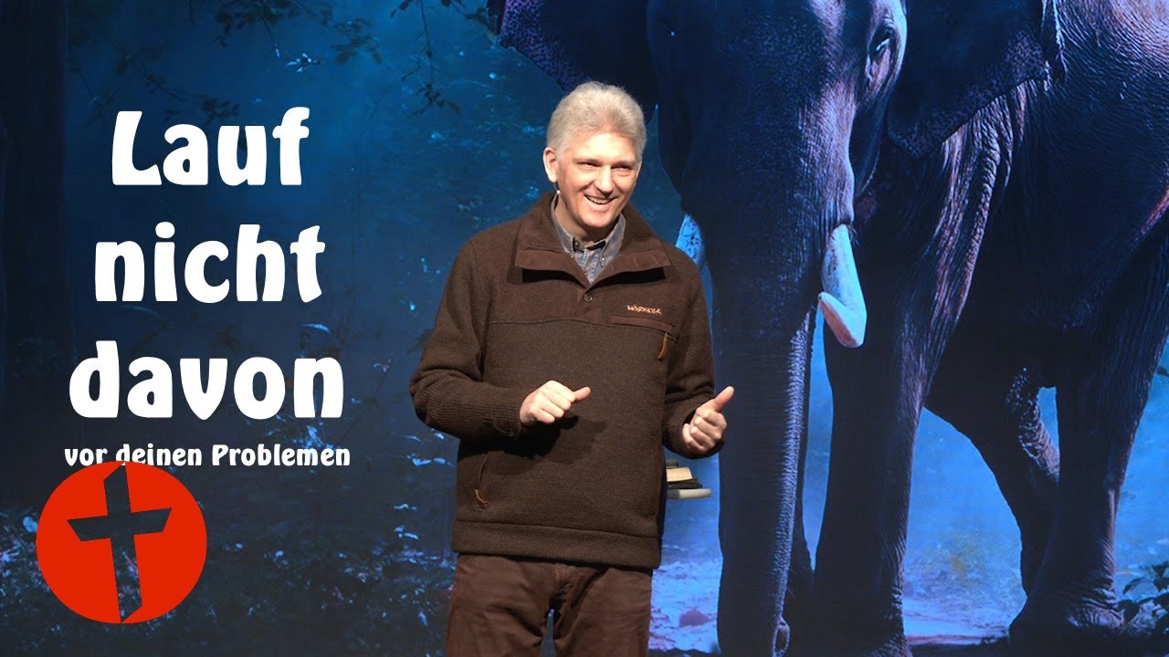 Lauf nicht davon vor deinen Problemen | Gert Hoinle