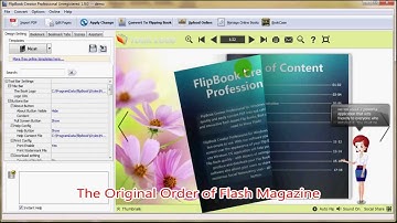 Move Flip Book Page Up and Down with FlipBook Creator Professional