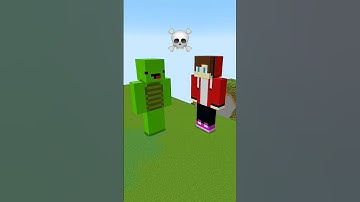 Minecraft JJ and Mikey Build Battle - Noob vs Pro vs Hacker vs God #shorts #minecraft