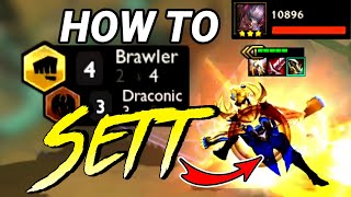 DRAGON FIST SETT CARRY GUIDE | HOW TO play Draconic Sett | TFT Teamfight Tactics Set 5 | EASY CLIMB