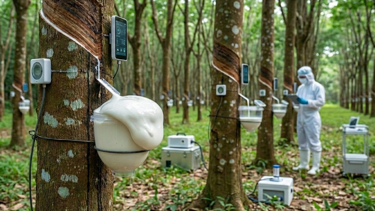 I Visited a Secret Factory Where Rubber Trees Become Medical Latex