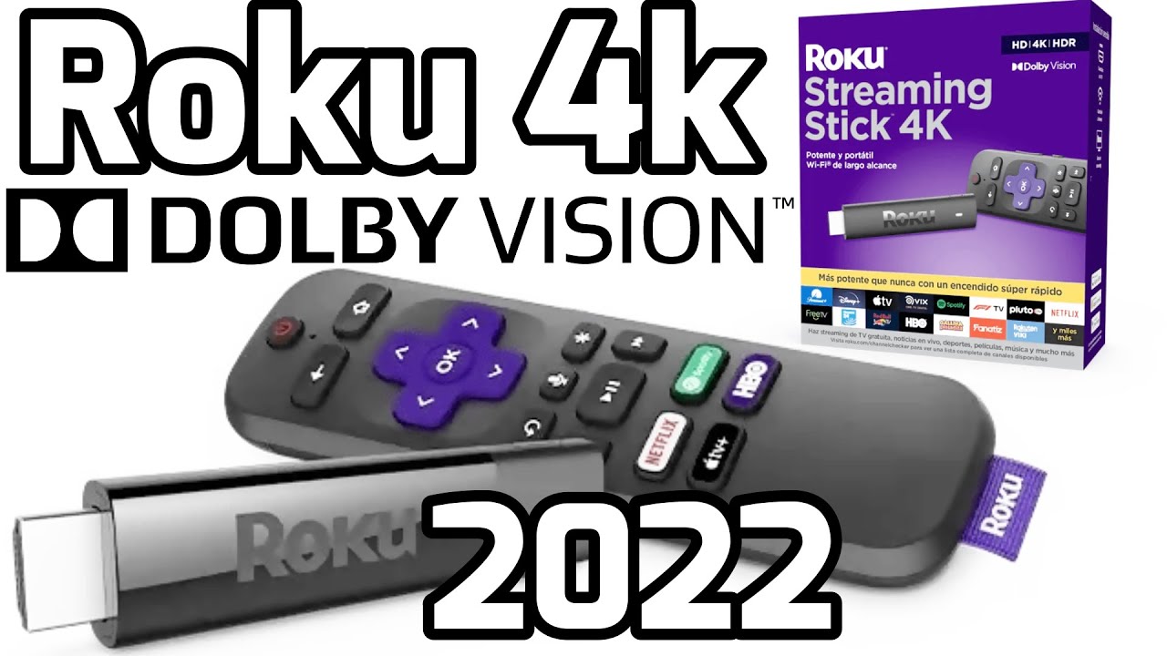 Unboxing reseña español Roku Streaming Stick 4k 3820MX 4k Dolby