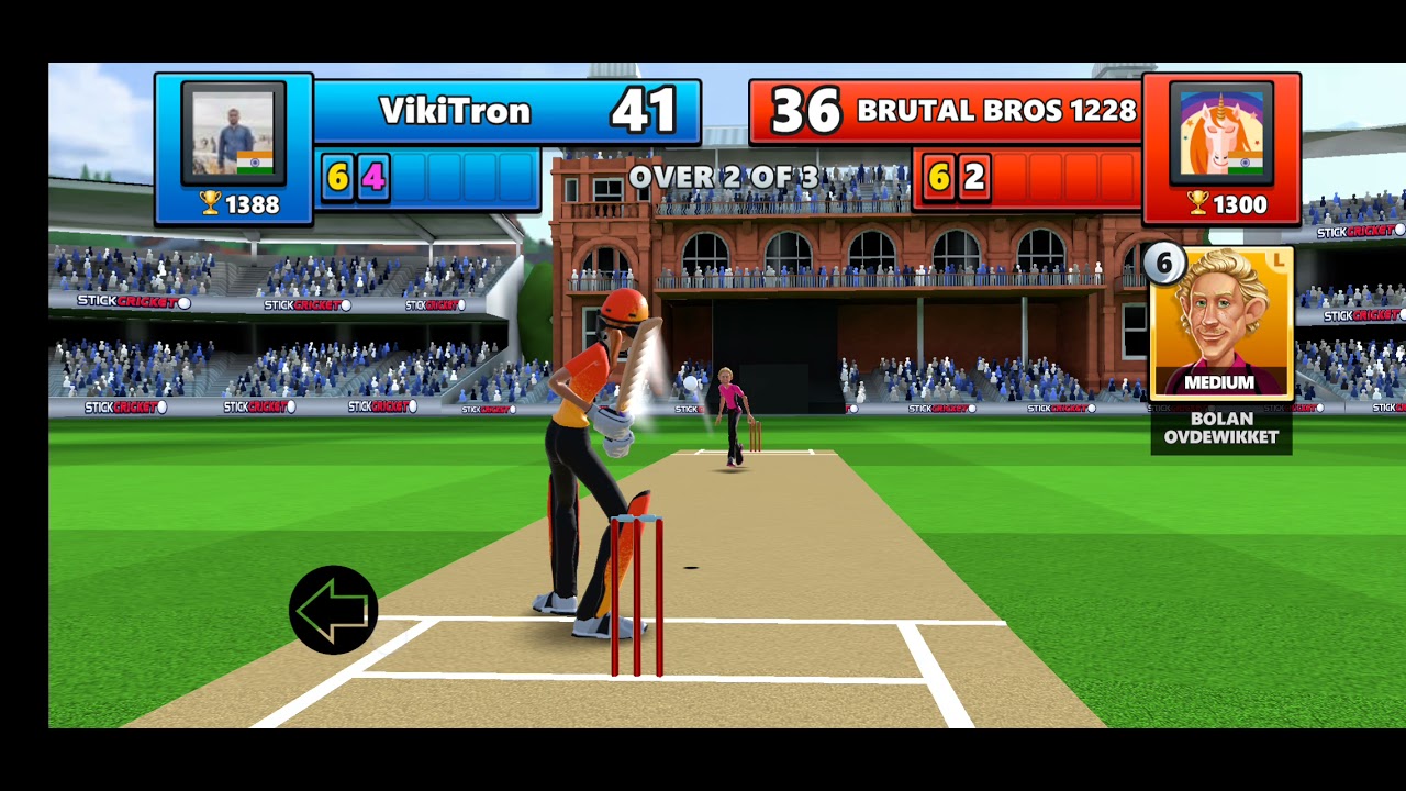 Stick cricket Live 🏏 Close match 🤓🤓🤓