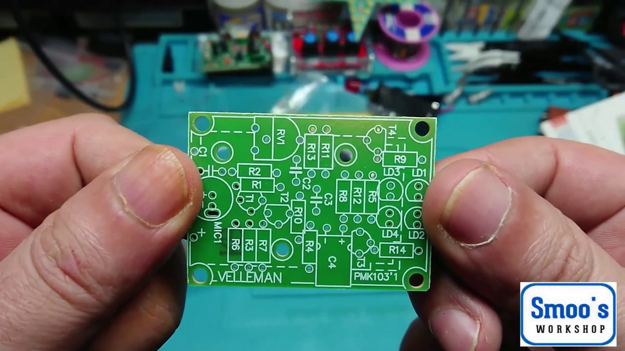 Velleman MK103 sound to light kit Part One What you get in the kit