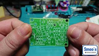 Velleman MK103 sound to light kit -  Part One - What you get in the kit.