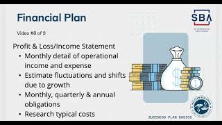 Business Plan Basics - Video #8 - What Financial Reports Do I Need?